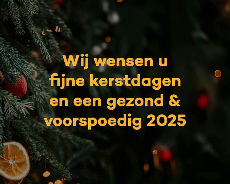 Namens het familieteam van Tieleman Keukens: fijne feestdagen!